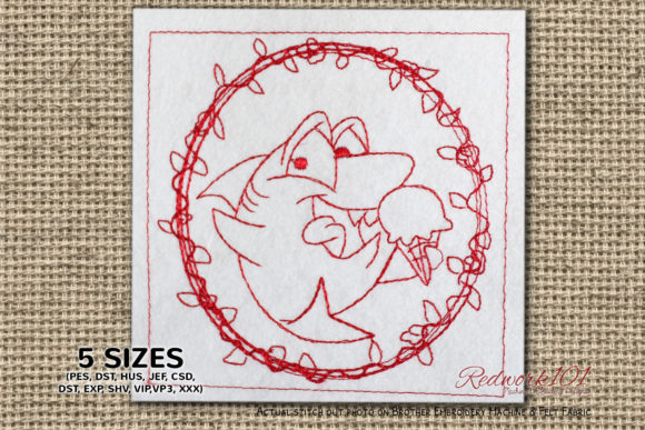 Baby Shark Eating Ice-Cream Lineart Review