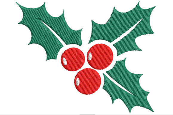 Cute Christmas Holly Leaves and Berries Review