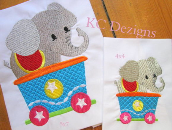 Elephant Sitting in Train: A Seasonal Embroidery Review