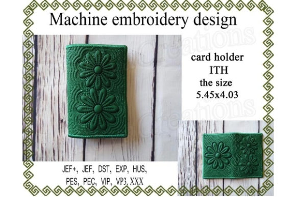 Review: ITH Card Holder - Flower for Personalized Gifts