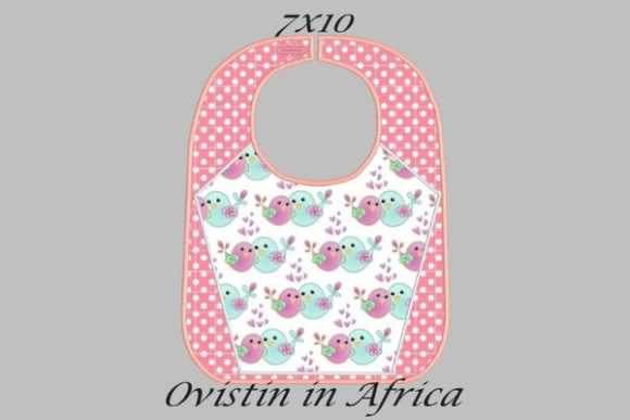 Review: Pink Adorable Baby Bib Small for Craft Fairs