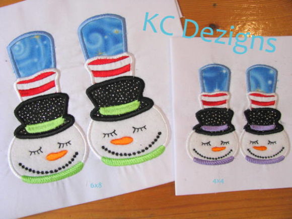 Snowman Feet: A Cute Christmas Embroidery Design for Etsy Sellers