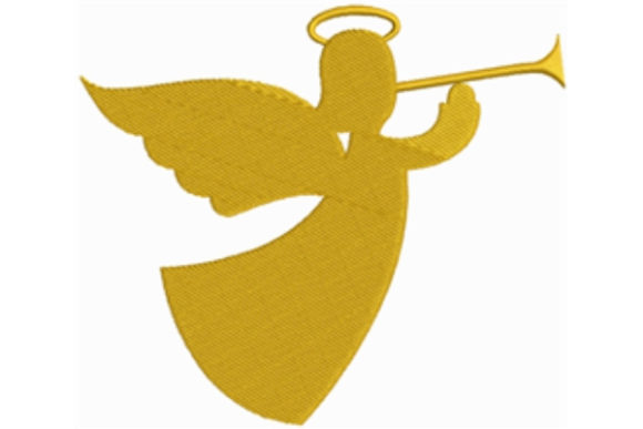 Trumpet Angel: A Heavenly Design for Personalized Gifts