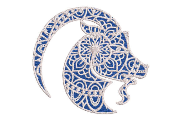 Zodiac Capricorn Mandala Style Review